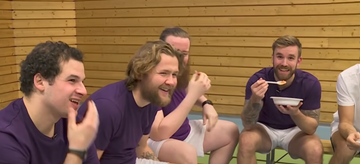 voetballen met laxeermiddel