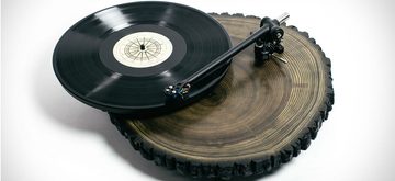 platenspeler hout MAN MAN