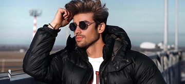puffer jacket gewatteerde jas heren
