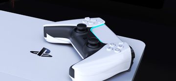 Playstation 5 design zwart wit