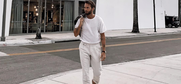 high waist broek mannen