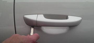 auto openen geheim slot