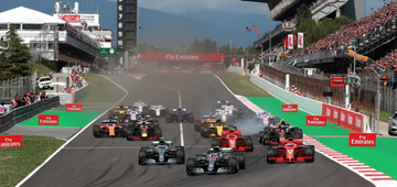 F1 grand prix barcelona 2020