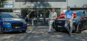Snelle nieuwe auto