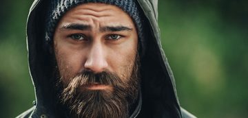 Lange baard header man man