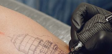 eerste tattoo zetten