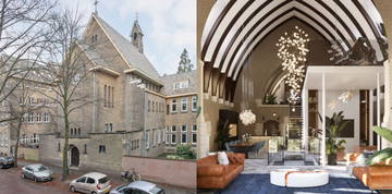 Kerk in Leiden omgebouwd huis Funda
