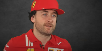 man doet Formule 1-coureurs na imitator