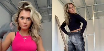 Isabel McGuire knappe elektricien instagram tiktok