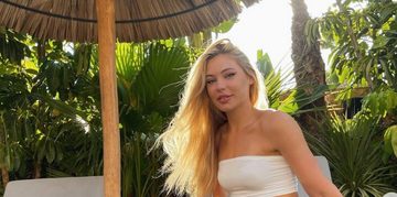 jutta leerdam mexico foto's jurk bikini