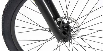 e-bike mountainbike lidl zwart