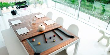 pooltafel eettafel mancave