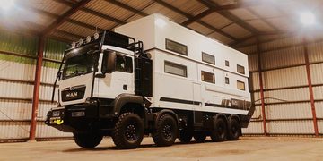 uitschuifbare luxe camper