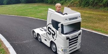 mini vrachtwagen voor kinderen