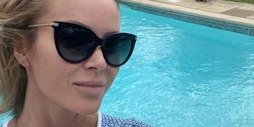 Amanda Holden (50 jaar) plaatst een verbazingwekkende foto in bikini