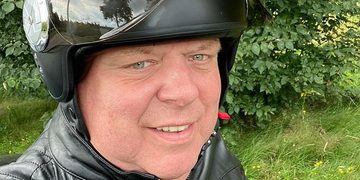 Nieuwe scooter Peter Gillis