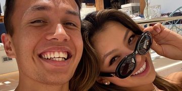vriendin alex albon lily muni he