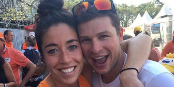 Sven Kramer en Naomi van As