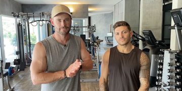 bodyweight work-out chris hemsworth