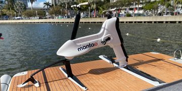 manta e-bike op water elektrische fiets