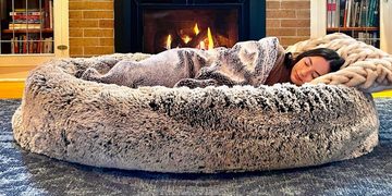 plufl hondenbed mensen groot