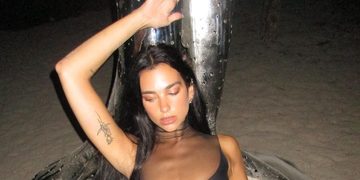 dua lipa fotoshoot instagram