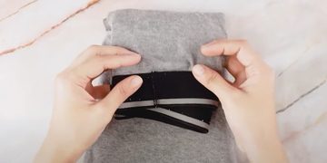 hoe onderbroek strak opvouwen vierkantje lifehack