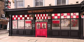 kfc eerste pub geopend met kip londen
