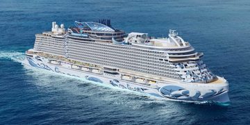 norwegian prima cruiseschip kartbaan luxe ter wereld