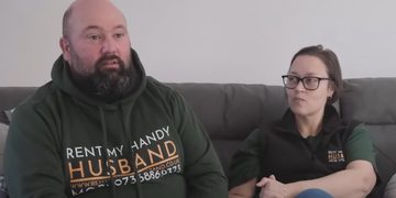 vrouw verhuurt man handige klusjes