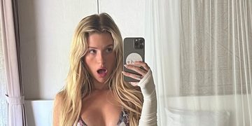 lottie moss tatto in haar gezicht instagram fout