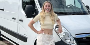 Geraldine Kemper tovert busje om tot prachtige camper