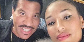 de vriendin van Lionel Richie