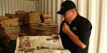 man koop opslagbox en blijkt de hoofdprijs te hebben gevonden