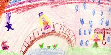 tekening kind hoogbegaafd