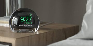 apple watch oplader wekker