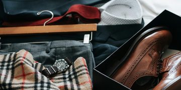 Investeren kleding man