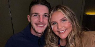 vriendin declan rice, Lauren Fryer, blijft thuis van het EK door online haat