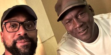 michael jordan met zoon