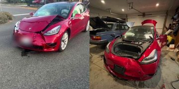 De kapotte Tesla