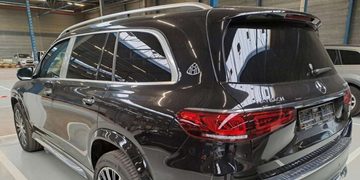 Mercedes Maybach GLS 600 geveild in Belgi&euml;