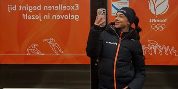 Nederlandse kunstschaatsster Lois Marly Libregts