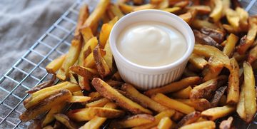 Frites met mayonaise
