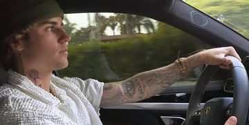 collectie auto's justin bieber