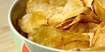 gezonde chips met minste calorieën