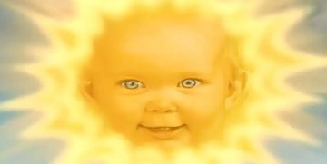 baby teletubbies zon nu