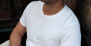 fouten wit t shirt mannen