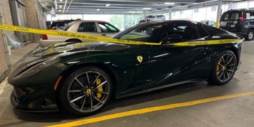 gestolen ferrari teruggevonden door airpods