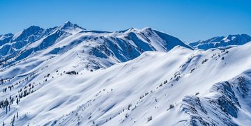 De bergen van Aspen, het duurste skigebied ter wereld