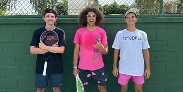 Redfoo Amerikaanse artiest maakt prof debuur tennis